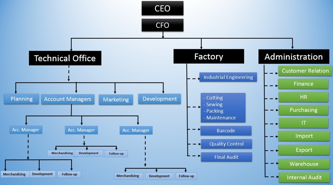 Organizational Chart Cairo Cotton group